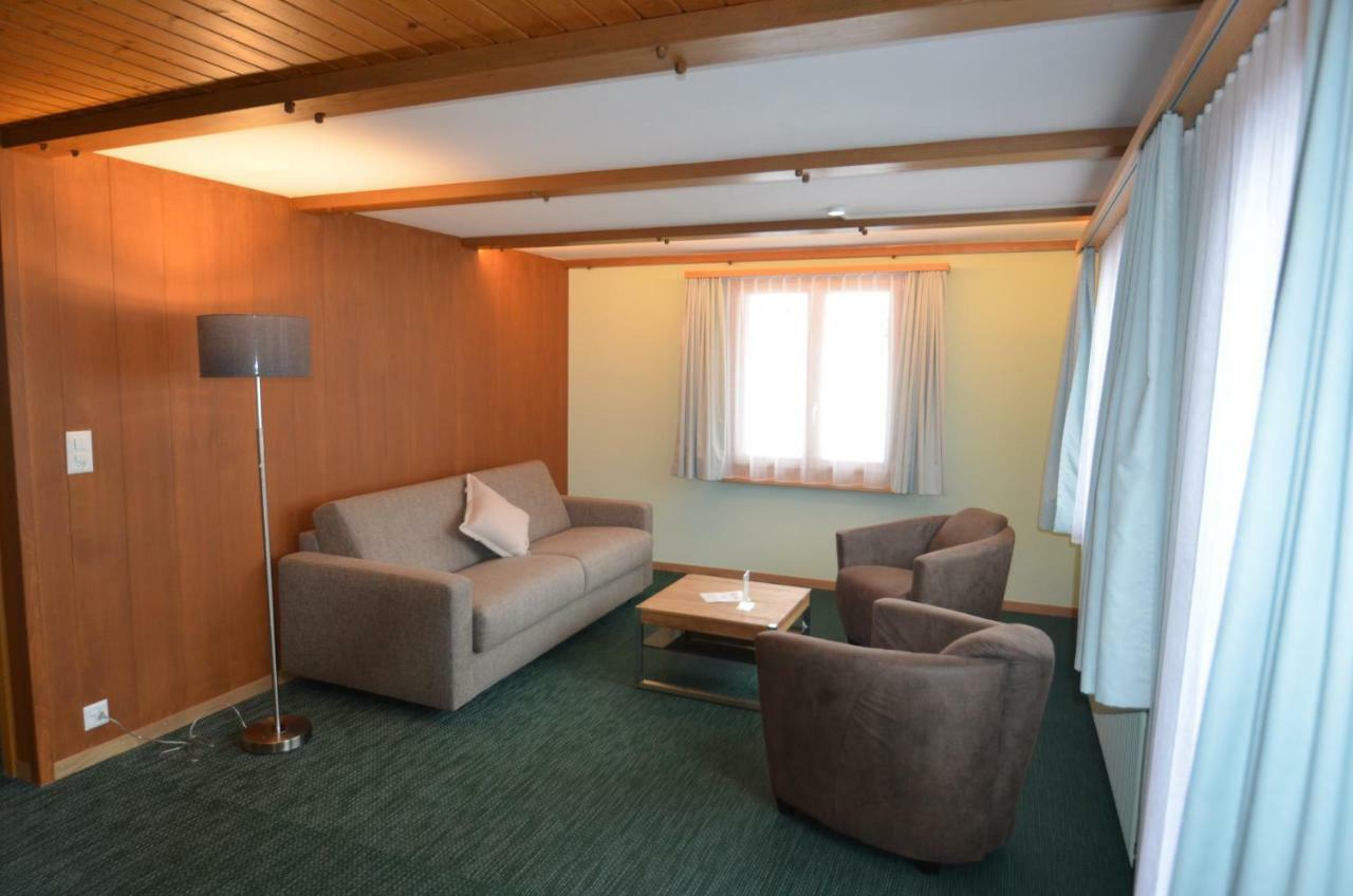 Ferienwohnungen Hotel Alpina Adelboden Exterior photo